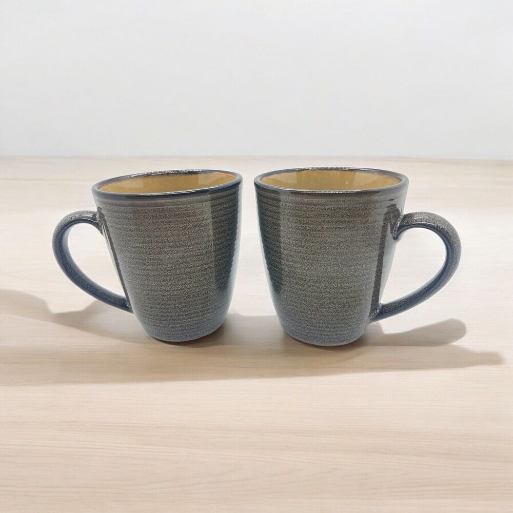 Set of 2 Sango Roma Sage Mugs